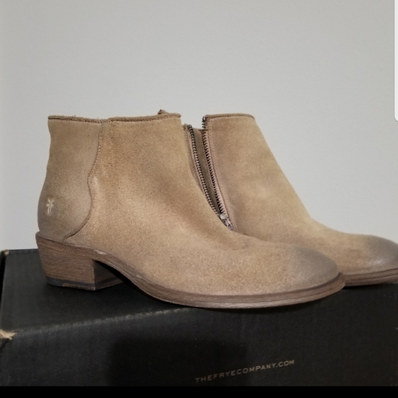NEW! Frye leather booties sz 7 NWT - Picture 13 of 16